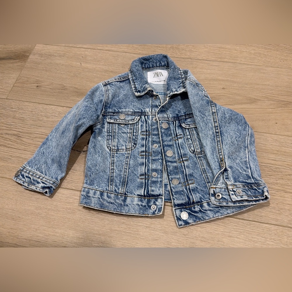 Zara Kids Classic Blue Jean Jacket
